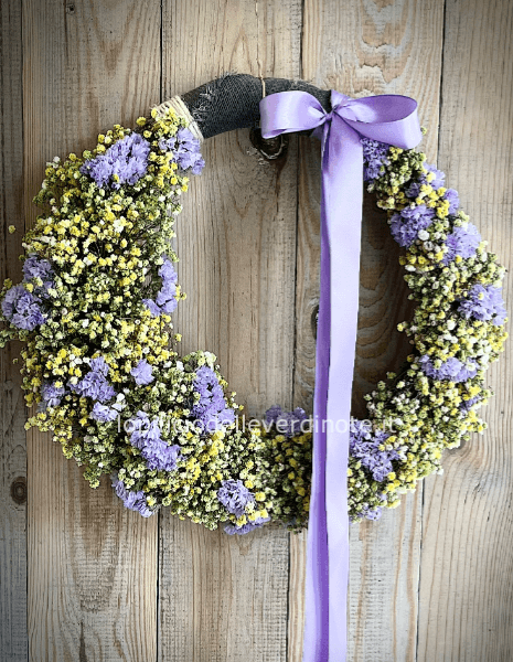 Coroncina fiori secchi 